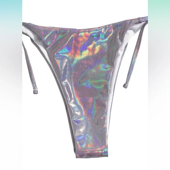 Silver metallic bikini - Picture 4 of 8